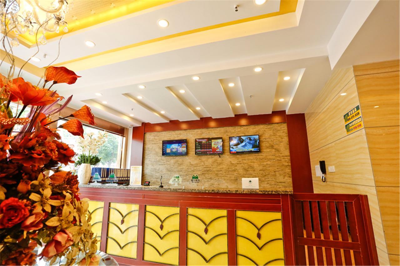 Greentree Inn Zhejiang Huzhou South Street Chaoyin Bridge Business Hotel Exterior foto